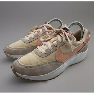 Nike Waffle Debut Light Soft Pink Women 7.5 2022 Sneakers Suede DH9523-602‎